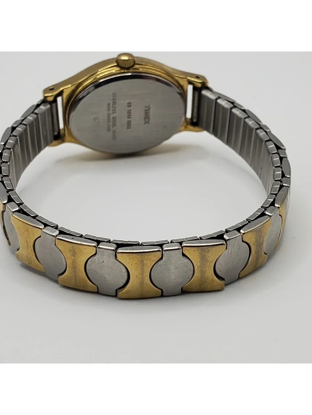Timex Quartz Cavatina Womens Watch Two-Tone 21mm New Battery